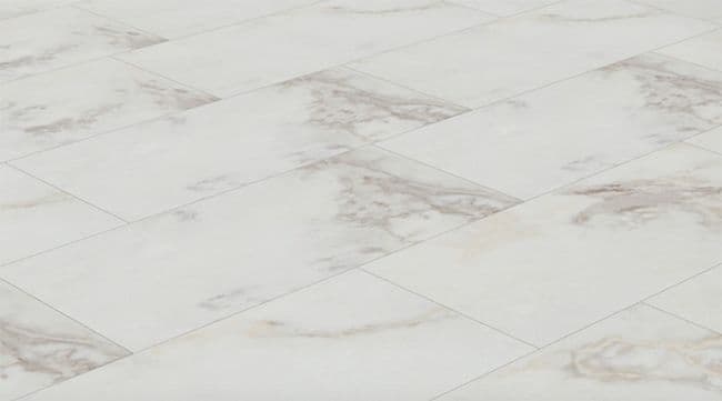 Aquafix Smart Tile Classico Carrara Vinyl Tile, Unifloor