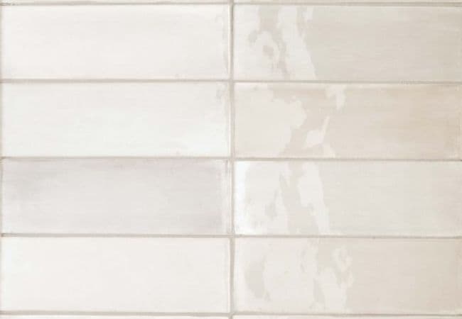 Urban Zebra TBrick Ceramic Tile Seashell, Urban Zebra
