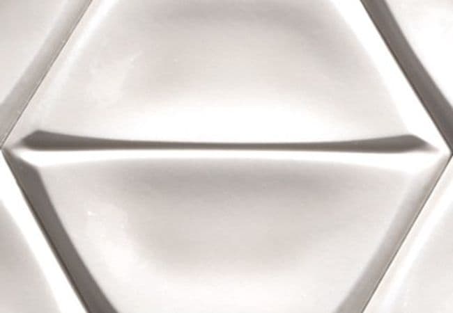 Urban Zebra Magnolia Ceramic Tile White Glossy, Urban Zebra