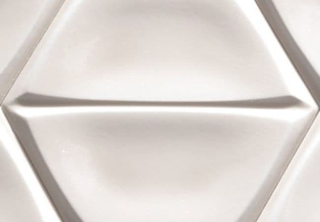 Urban Zebra Magnolia Ceramic Tile White Matte, Urban Zebra
