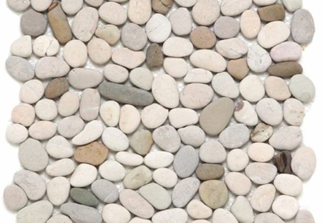 Urban Zebra Petite Pebbles Natural Stone Tile Canyon Creek, Urban Zebra