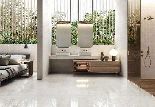 Urban Zebra Travertino Porcelain Tile Bianco Prestigio, Urban Zebra