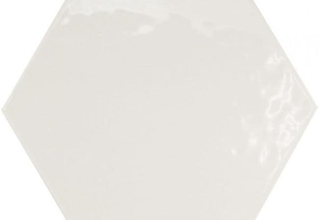 Urban Zebra Hexatile Porcelain Tile Blanco Glossy, Urban Zebra