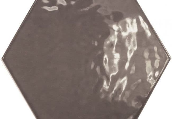 Urban Zebra Hexatile Porcelain Tile Dark Grey, Urban Zebra