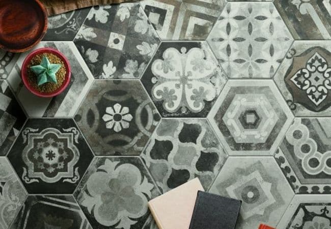 Urban Zebra Miami Porcelain Tile Mix Decor, Urban Zebra