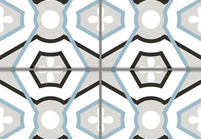 Urban Zebra Encaustica II Porcelain Tile Monaco, Urban Zebra