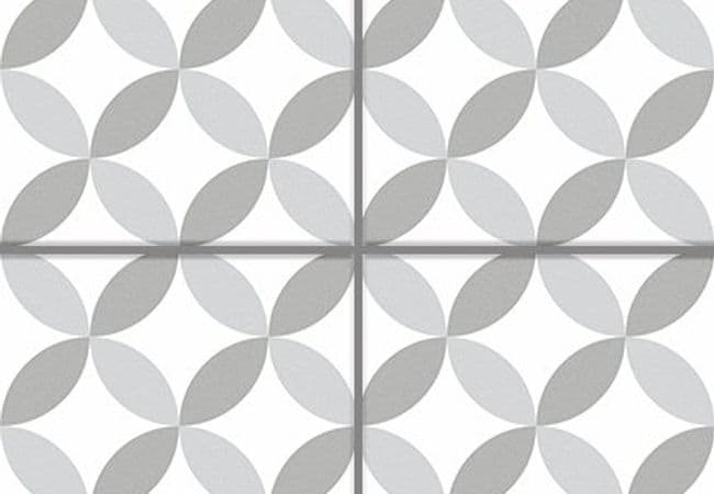 Urban Zebra Encaustica II Porcelain Tile Petalos, Urban Zebra