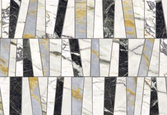 Urban Zebra Epoque 21 Porcelain Tile Tesserae, Urban Zebra