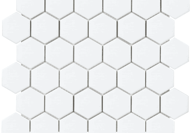 Urban Zebra Porcelain Mosaic Porcelain Tile White, Urban Zebra