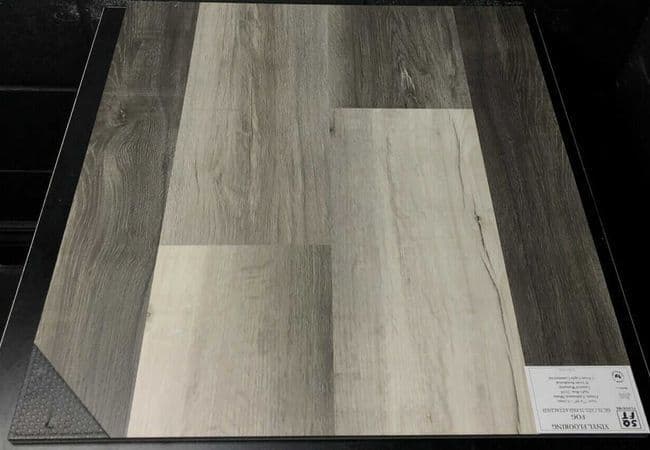 Voila Fog Vinyl Plank, Taiga Building