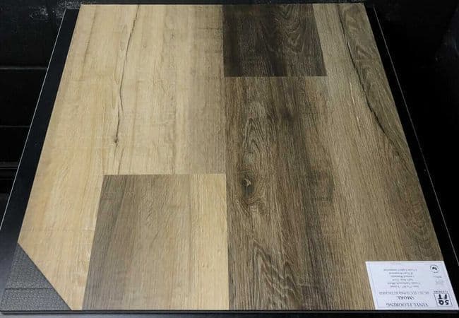 Voila Smoke Vinyl Plank, Taiga Building