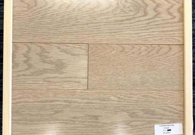 Wickham Domestic Red Oak Cream 3/4" Solid Hardwood, Wickham Hardwood Flooring