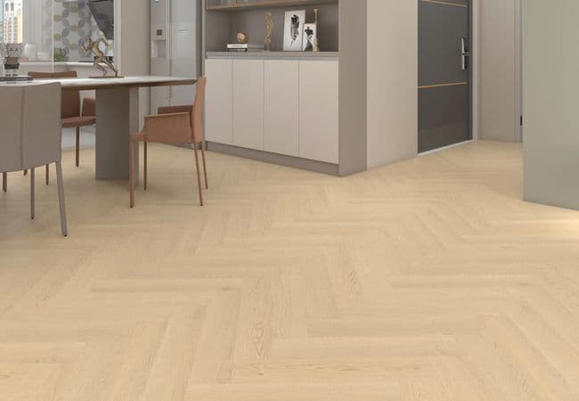 Woden Herringbone H01 Prestige Natural Luxury Vinyl Plank