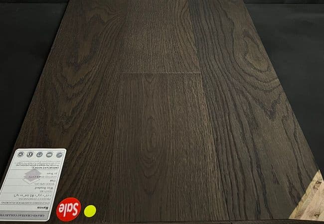 Woden Grand Chateau Oak Engineered Raven — Woden Flooring