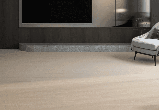 Woden Elite White Oak Sand Dune 6-1/2" x 3/4" Engineered Hardwood, Woden Flooring