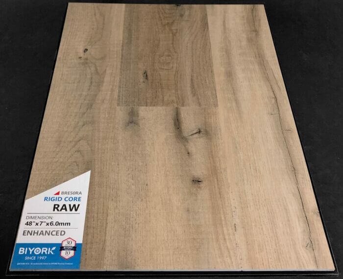 Raw Biyork 6mm SPC Vinyl Plank Flooring Rigid Core – Enhanced SQUAREFOOT FLOORING - MISSISSAUGA - TORONTO - BRAMPTON