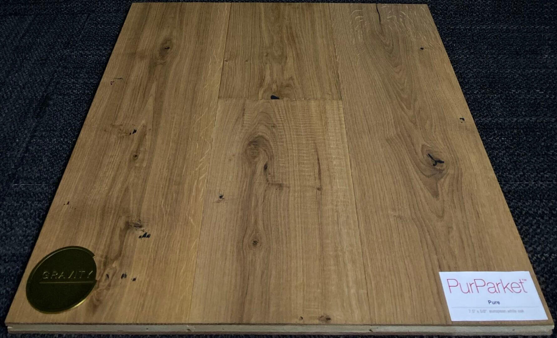 Pure PurParket Gravity European White Oak Engineered ...