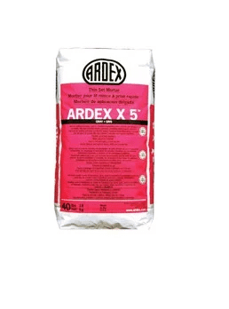 Ardex X5 Flexible Tile/stone Mortar Gray 40lb SQUAREFOOT FLOORING - MISSISSAUGA - TORONTO - BRAMPTON