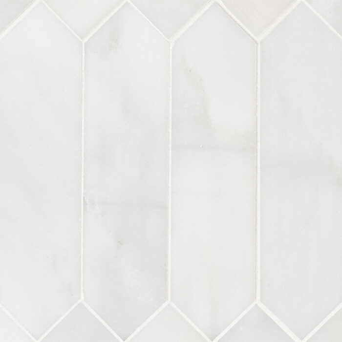 MSI Arabescato Carrara Marble Picket Tile