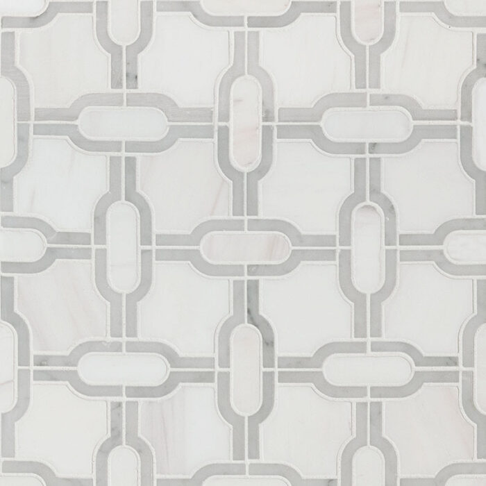 MSI Bianco Gridwork Polished Tile