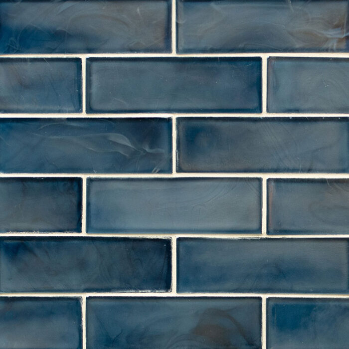 MSI Blue Shimmer Glass Subway Tile