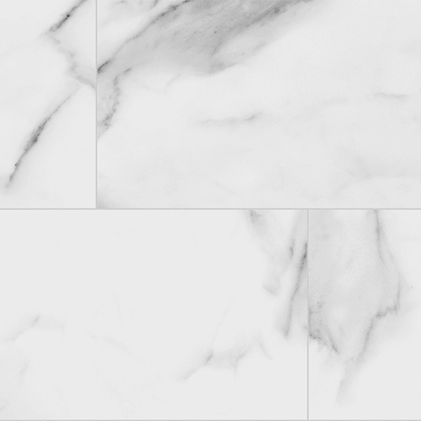 Richmond FirmFit Premium Vinyl Tile 12" x 24" SnowFall Marble